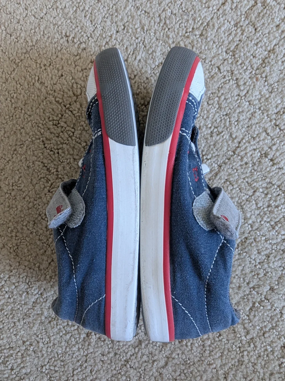 See Kai Run Canvas Sneakers Hook & Loop Unisex Kids Shoes Toddler 11 Athletic
